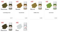 Acrylic paint set for US Armored Vehicles 1990-2000s