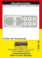 1/72 Pilatus PC-9 Mask for Canopy and Wheels for Kovozavody