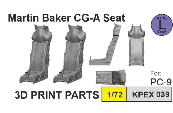 1/72 Martin Baker CG-A Seat for PC-9 (Kovozavody)