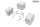 1/9 BMW R 1250 GS ADV Luggage Cases (for MT-005/MT-005s)