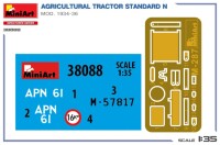 1/35 Agricultural Tractor Standard N Mod. 1934-36