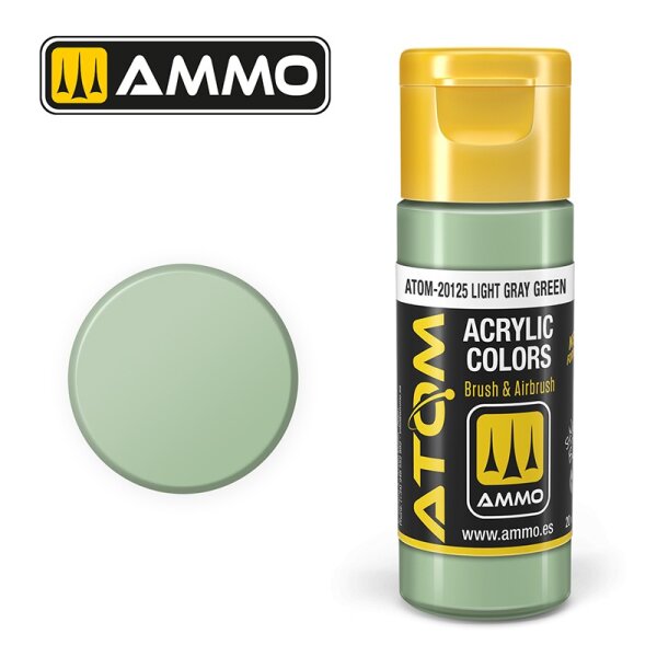 ATOM COLOR Light Gray Green FS34424