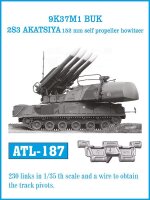 1/35 Tracks for 9K37M1 BUK - 2S3 AKATSIYA 152 mm self...