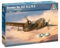 1/72 Dornier Do-217 K-1/K-2 with Fritz-X Guided Bombs