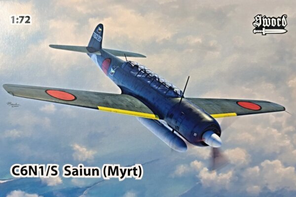 1/72 Nakajima C6N1/S Saiun (Myrt)
