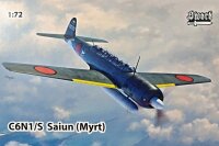 1/72 Nakajima C6N1/S Saiun (Myrt)