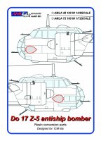 1/72 Dornier Do-17 Z-5 Antiship Bomber - Conversion for ICM kits