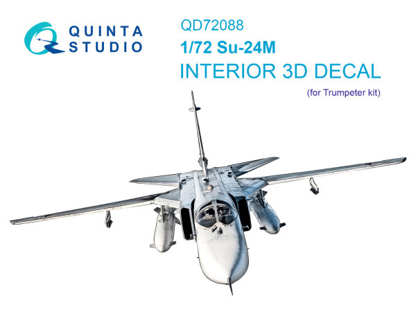 1/72 Sukhoi Su-24M Interior 3D-Printed Decals