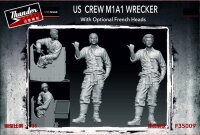 1/35 US Crew M1A1 Wrecker (with optional French Heads)