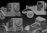 1/35 US Crew WLF Wrecker 1-4 (with optional French Heads)