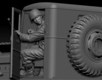 1/35 US Crew WLF Wrecker 1-4 (with optional French Heads)
