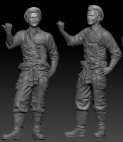 1/35 US Crew WLF Wrecker 1-4 (with optional French Heads)