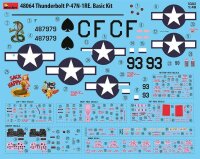 1/48 P-47N-1RE Thunderbolt - Basic Kit
