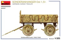 1/35 Sonderanhänger Ost 1,5t. German Cargo Trailer