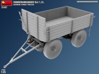 1/35 Sonderanhänger Ost 1,5t. German Cargo Trailer