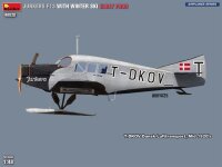 1/48 Junkers F13 with Winter Ski. Early Production