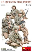 1/35 U.S. Infantry Tank Riders Set 2