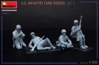 1/35 U.S. Infantry Tank Riders Set 2
