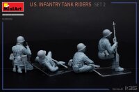 1/35 U.S. Infantry Tank Riders Set 2