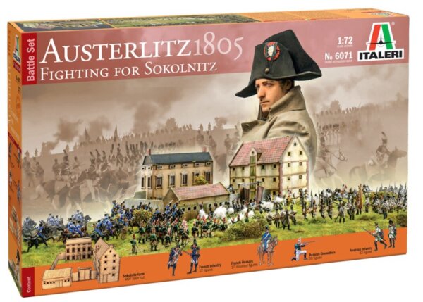1/72 Austerlitz 1805 - Fighting for Sokolnitz - Battle Set