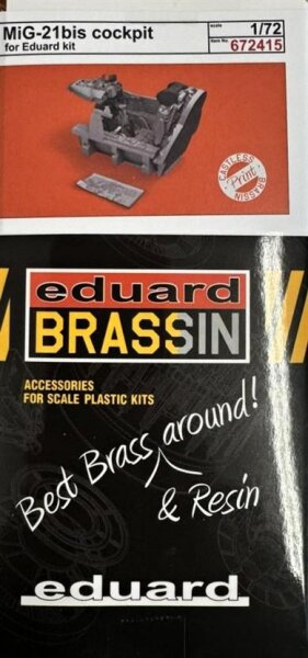 1/72 MiG-21bis Cockpit PRINT for Eduard