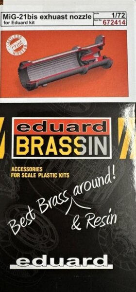 1/72 MiG-21bis Exhaust Nozzle PRINT for Eduard