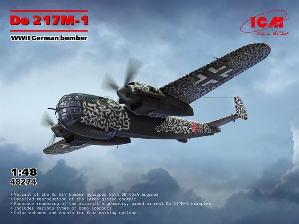 1/48 Dornier Do-217M-1 WWII German Bomber