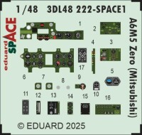 1/48 A6M5 Zero (Mitsubishi) SPACE for Eduard