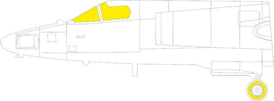 1/72 Lockheed U-2C Mask for Hobby Boss kit