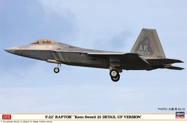 1/48 F-22 Raptor "Keen Sword 25 Detail Up Version"