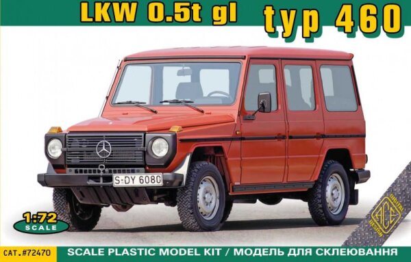 1/72 4x4 LKW 0,5t gl Typ 460 Passenger Car