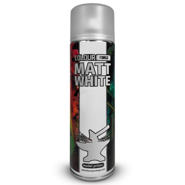 Colour Forge Spray: Matt White (500ml)