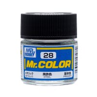 C28 Mr. Color Steel metallic / Stahl metallisch 10ml