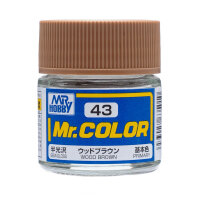 C43 Mr. Color Wood Brown semi-gloss / Holzbraun seidenmatt 10ml