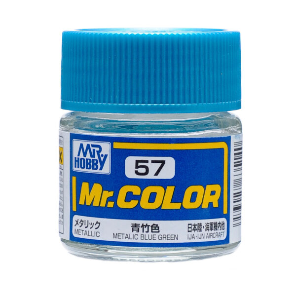 C57 Mr. Color Metalic Blue Green / blaugrün metallic 10 ml