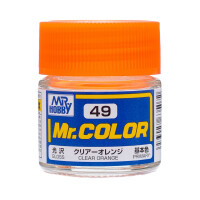 C49 Mr. Color Clear Orange  / Orange transparent 10 ml