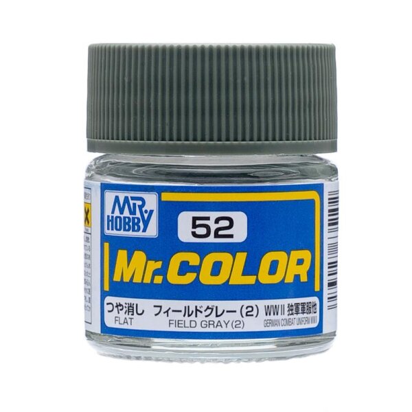 C52 Mr. Color Field Gray (2) / Deutsches Feldgrau matt 10 ml