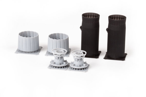 1/48 F-4E Phantom exhaust nozzles PRINT for Meng