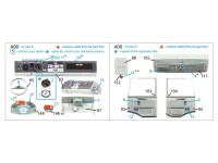 1/35 Unimog 435 Interior 3D Decals for Revell