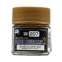 Mr. Color Super Metallic 2 - Super Rich Gold 10 ml
