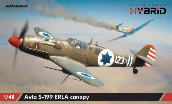 1/48 Avia S-199 ERLA canopy - HYBRiD