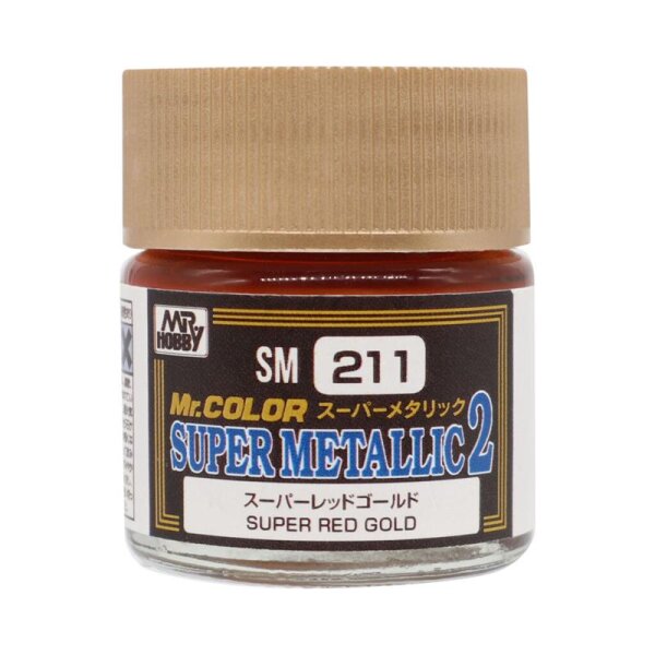 Mr. Color Super Metallic 2 - Super Red Gold 10 ml