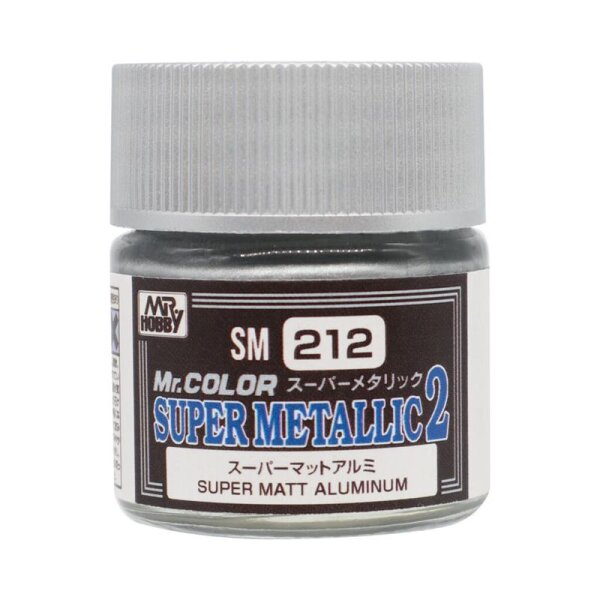 Mr. Color Super Metallic 2 - Super Matt Aluminium 10 ml