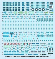 1/72 PAF J-10CE Multi-Role Fighter & IAF Rafale 2 in 1
