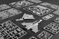 1/72 PAF J-10CE Multi-Role Fighter & IAF Rafale 2 in 1