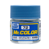C72 Mr. Color Intermediate Blue semi-gloss / Mittelblau...