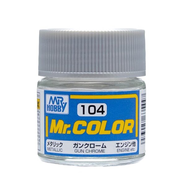 C104 Mr. Color Gun Chrome Metallic 10ml