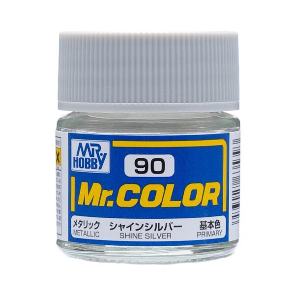 C090 Mr. Color Shine Silver metallic / glänzendes Silber 10 ml