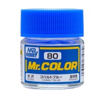 C080 Mr. Color Cobalt Blue gloss / Kobaltblau...