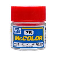 C75 Mr. Color Metallic Red / Rot metallisch 10 ml